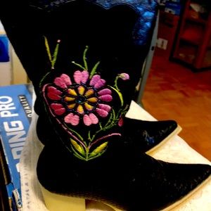 Authentic cowboy boots
